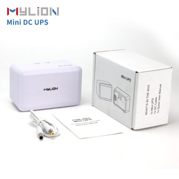 Best seller Mylion Newest MU68W 45W 12V 3A Mini UPS Lithium Battery Backup Mini UPS For WiFi Router - Image 6
