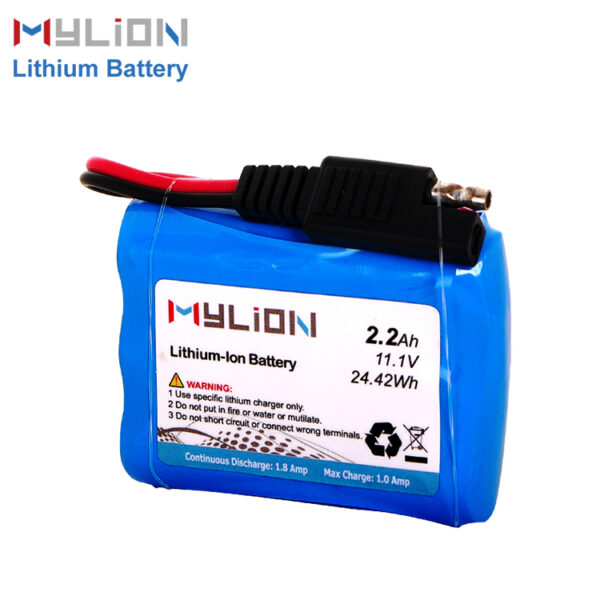 1pc Chager+1pc11.1v 2.2ah Lithium Battery For Sprayer And Pump Free Shipping to America - Image 2