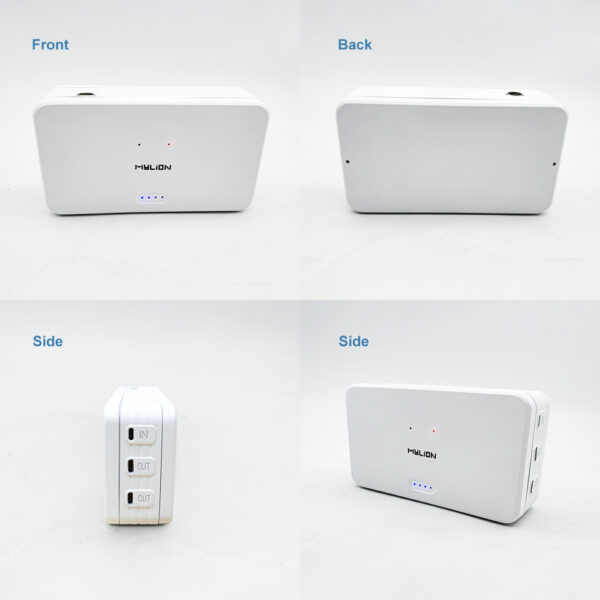 Mylion MUC66 Mini UPS Type C PD 65W IN/OUT Lithium Battery Pack backup Uninterruptible Power Supply For Wifi Router – Image 2