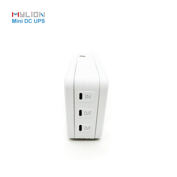 Mylion MUC66 Mini UPS Type C PD 65W IN/OUT Lithium Battery Pack backup Uninterruptible Power Supply For Wifi Router – Image 5
